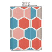 幾何六角シェイプ フラスク (裏面)