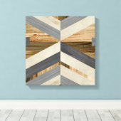 幾何内側 キャンバスプリント (インサイチュ (ウッドフロア))