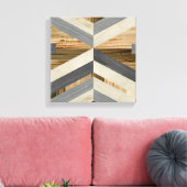 幾何内側 キャンバスプリント (インサイチュ (リビング))