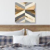 幾何内側 キャンバスプリント (インサイチュ (寝室))