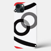 幾何円弧円 Case-Mate iPhoneケース (裏面)