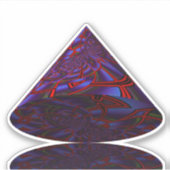 幾何円錐 シール (正面)