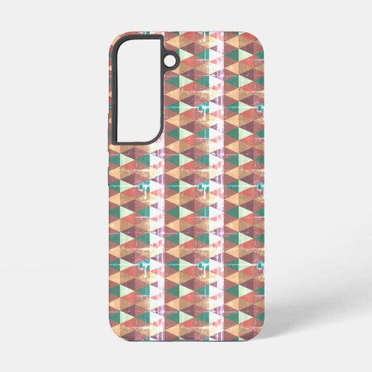 幾何動揺してBohoパターン銀河系S22ケース Samsung Galaxyケース (裏面)