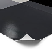 幾何勾配 ポスター (コーナー)