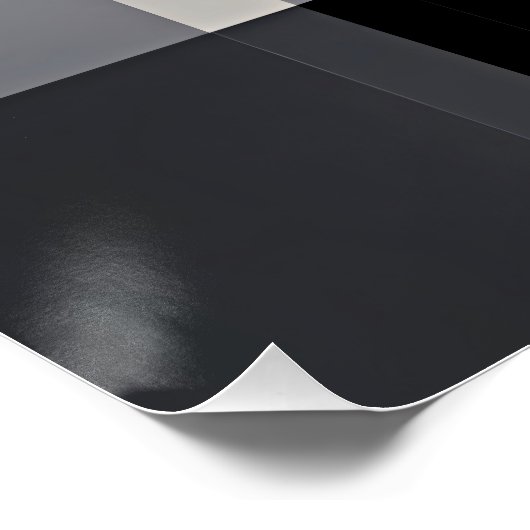 幾何勾配 ポスター (コーナー)