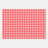 幾何包モダン装紙の組み合わせ ラッピングペーパーシート (正面3)