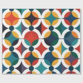 幾何反復パターン ラッピングペーパー (フラット)