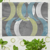 幾何反復I キッチンタオル (折り畳み)