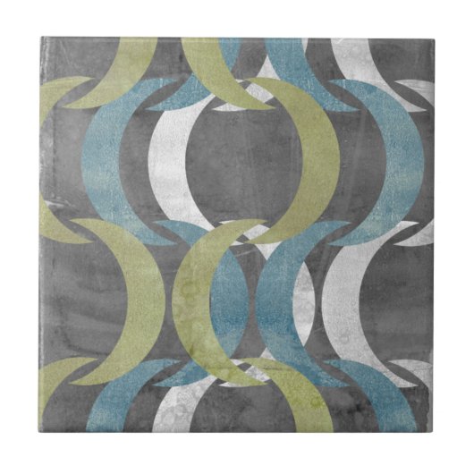 幾何反復I タイル (正面)