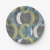 幾何反復I ペーパープレート (正面)