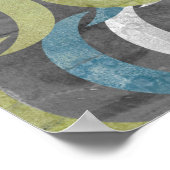 幾何反復I ポスター (角)