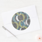 幾何反復I ラウンドシール (封筒)