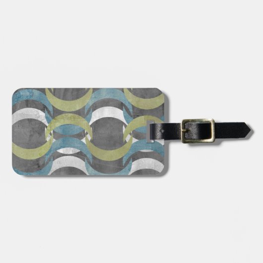 幾何反復I ラゲッジタグ (正面横)