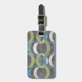 幾何反復I ラゲッジタグ (正面縦)