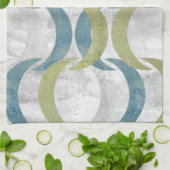 幾何反復III キッチンタオル (折り畳み)