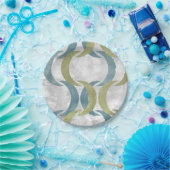 幾何反復III ペーパープレート (パーティー)