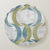 幾何反復III ラウンドクッション (裏面)