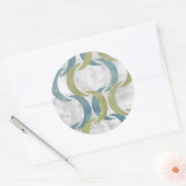 幾何反復III ラウンドシール (封筒)