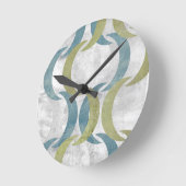 幾何反復III ラウンド壁時計 (傾斜)