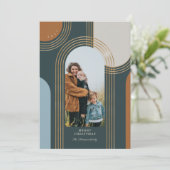 幾何同心モダン金アーチ1写真 シーズンカード (スタンド正面)