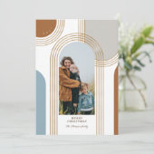 幾何同心モダン金アーチ1写真 シーズンカード (スタンド正面)