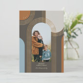 幾何同心モダン金アーチ1写真 シーズンカード (スタンド正面)