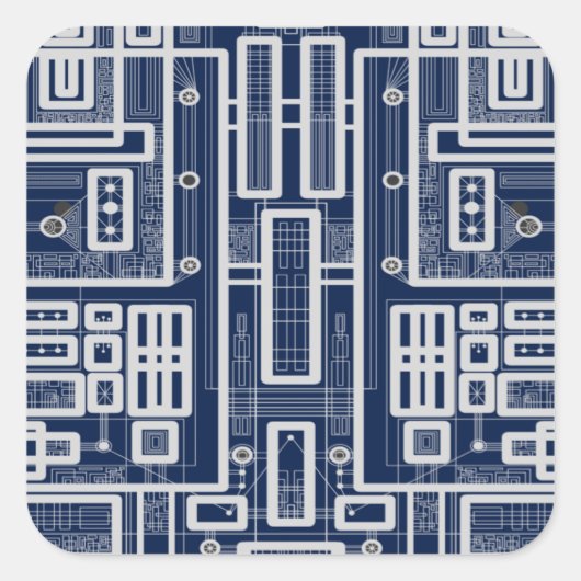 幾何回路基板 スクエアシール (正面)