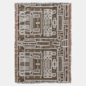 幾何回路基板 スローブランケット (正面縦)