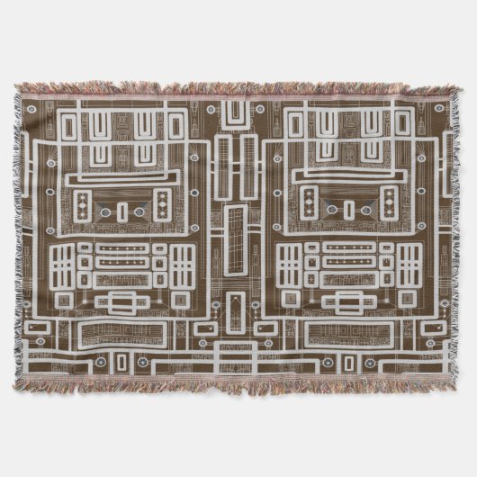 幾何回路基板 スローブランケット (正面)