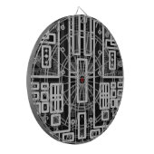 幾何回路基板 ダーツボード (正面左)