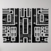 幾何回路基板 ポスター (正面)