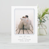 幾何図枠 |垂直方向の写真 セーブザデート (スタンド正面)