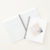 幾何大理石デザイン ノートブック (内部)