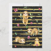 幾何大理石 |トロピカルスロスベビーシャワー (裏面)