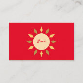 幾何太陽円Thunder_Cove 名刺 (裏面)