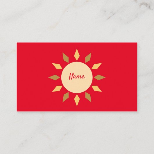 幾何太陽円Thunder_Cove  名刺 (裏面)