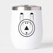 幾何学うさぎ十二支デザイン (正面)