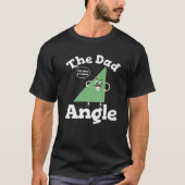 幾何学おもしろい科学数学数学数学夫フー Tシャツ (正面)