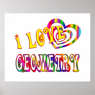幾何学が大好き ポスター