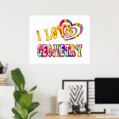 幾何学が大好き ポスター (ホームオフィス)