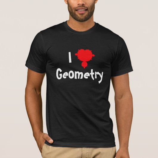 幾何学が大好きTシャツ Tシャツ (正面)