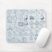 幾何学のマウスパッド マウスパッド (マウス)
