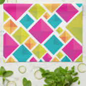 幾何学の台所タオル キッチンタオル (折り畳み)