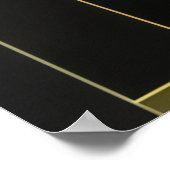 幾何学の響き ポスター (角)