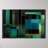 幾何学の響き ポスター (正面)