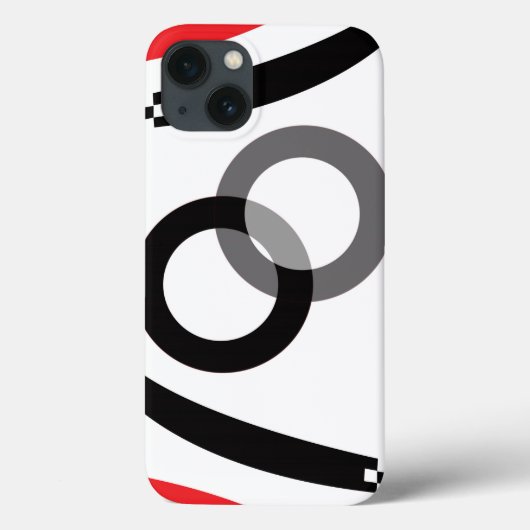 幾何学アークサークル Case-Mate iPhoneケース (裏面)