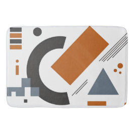幾何学アートのバスマット バスマット
