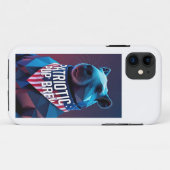 幾何学カピバラスマホケース Case-Mate iPhoneケース (裏面(横))