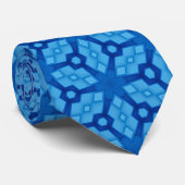 幾何学カラフル父の日 ネクタイ (ロール)