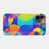 幾何学カラーシンフォニー Case-Mate iPhoneケース (裏面(横))